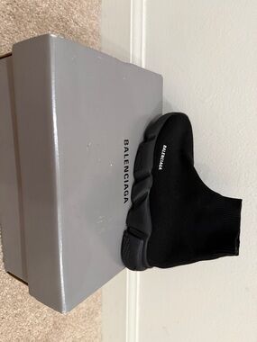 Balenciaga Black Sock-Style Speed Trainer-LIKE NEW!